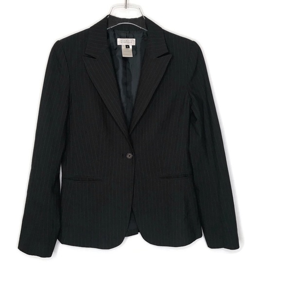 Barneys New York Jackets & Blazers - Barneys New York Pinstriped Blazer Black EUC 4